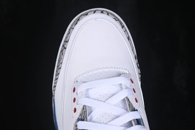 All categories Air Jordan Jordan series basketball shoes Air Jordan 3 GX foreign trade version Air Jordan 3 Retro "True Blue" AJ3 Joe 3 true blue color IF4396-104